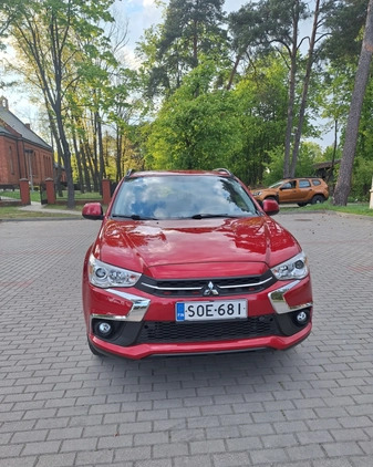 Mitsubishi ASX cena 54900 przebieg: 86000, rok produkcji 2018 z Czersk małe 79